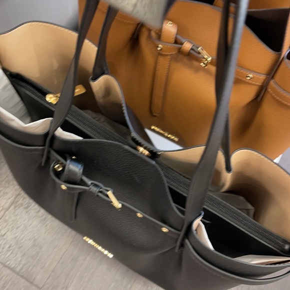 Michael Kors Emilia Large Tote Leather Shoulder Purse Handbag - Picture 11 of 16